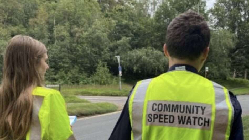 Members Of The Volunteer Police Cadets Have Been Out In #tunbridgewells Assisting With Efforts To Tackle Speeding Motorists
