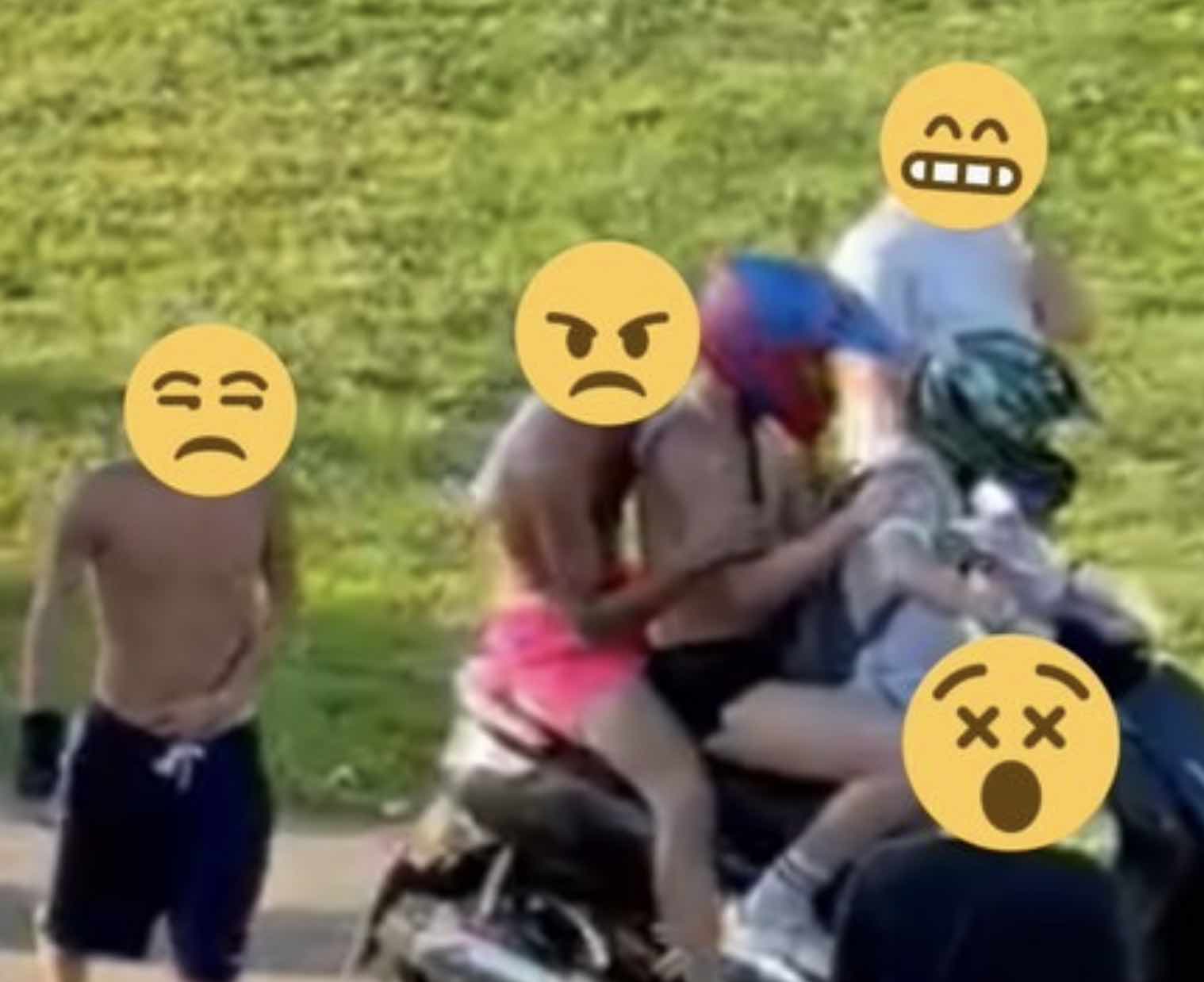 Police Issue Section 59 Warning To Gosport Feral Gobs Seen Riding Over Hardway Memorial Green In Gosport