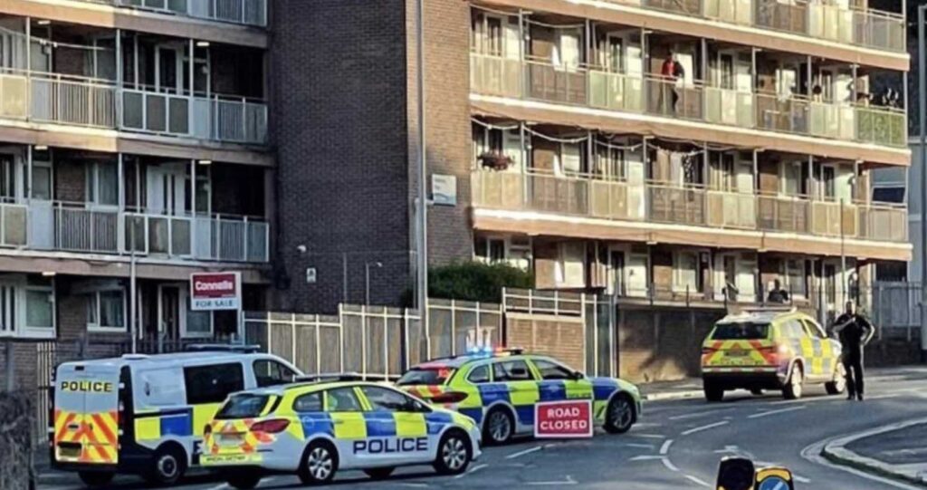 Exculsive: Triple Shooting In Plymouth As Man Goes On Rampage Police Have Declared It  A Major Incident