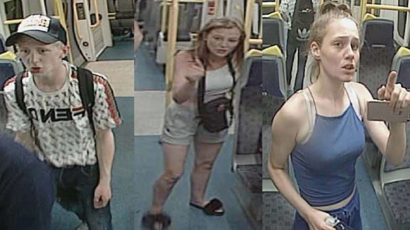 Police Investigating An Assault Against A Man On-board A Service Travelling From Charing Cross To Dartford Station Are Today Releasing Cctv Images Of Three Suspects