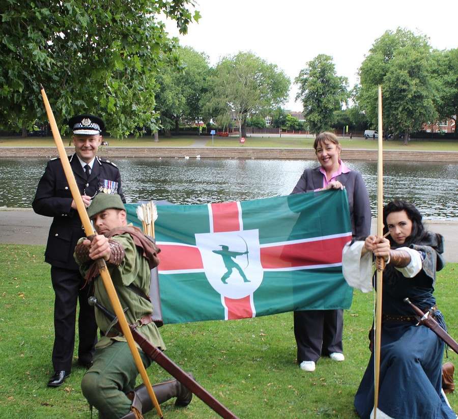 Nottinghamshire’s Chief Constable And Police And Crime Commissioner Were Among Those Celebrating Everything That Is Amazing About The County As Its Own Dedicated Day Has Been Introduced