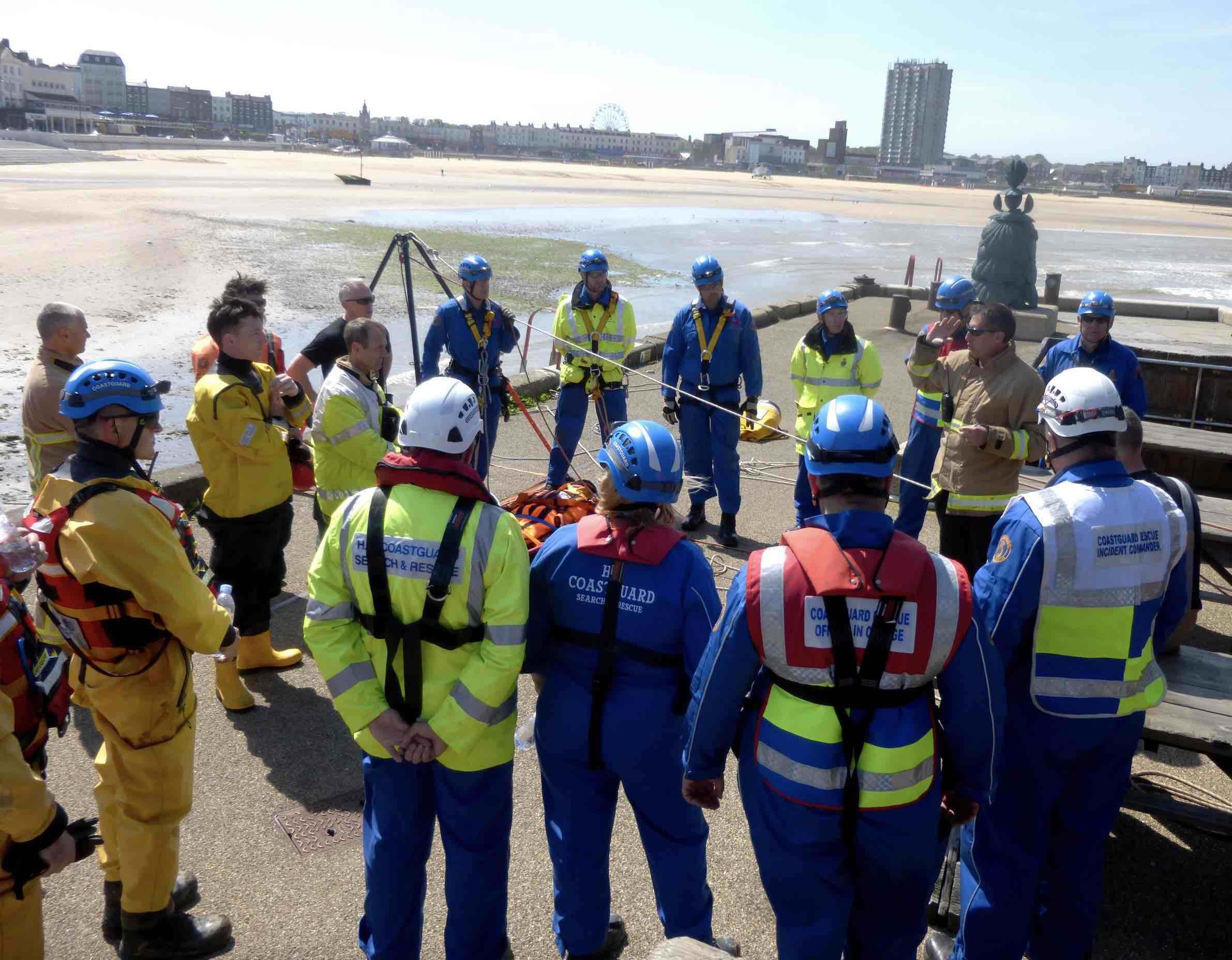 Major A Search  Involving  Helicopter And Rescue Boats  Called Off After Body Is Found In Margate Harbour