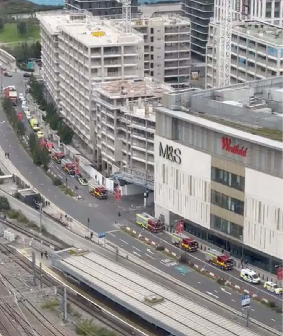 Westfield Shopping Centre Evaucated After Fire Breaks Out In Watches Of Switzerland