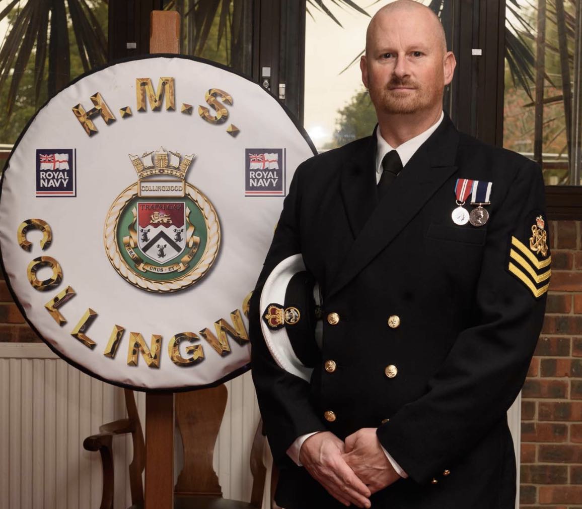 A Sailor From Hms Collingwood Put Himself In Harm’s Way To Save His Neighbours During A Fire