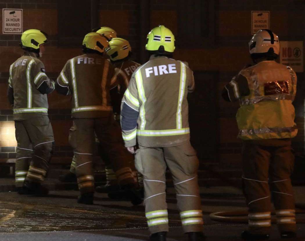Fire Breaks Out At Canning Town Scrapyard European Metal Recycling