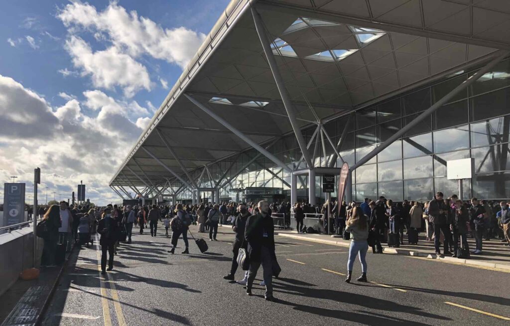 Passengers At Stansted Airport Have Been Evacuated Following Reports Of A 'suspicious Package In The Terminal