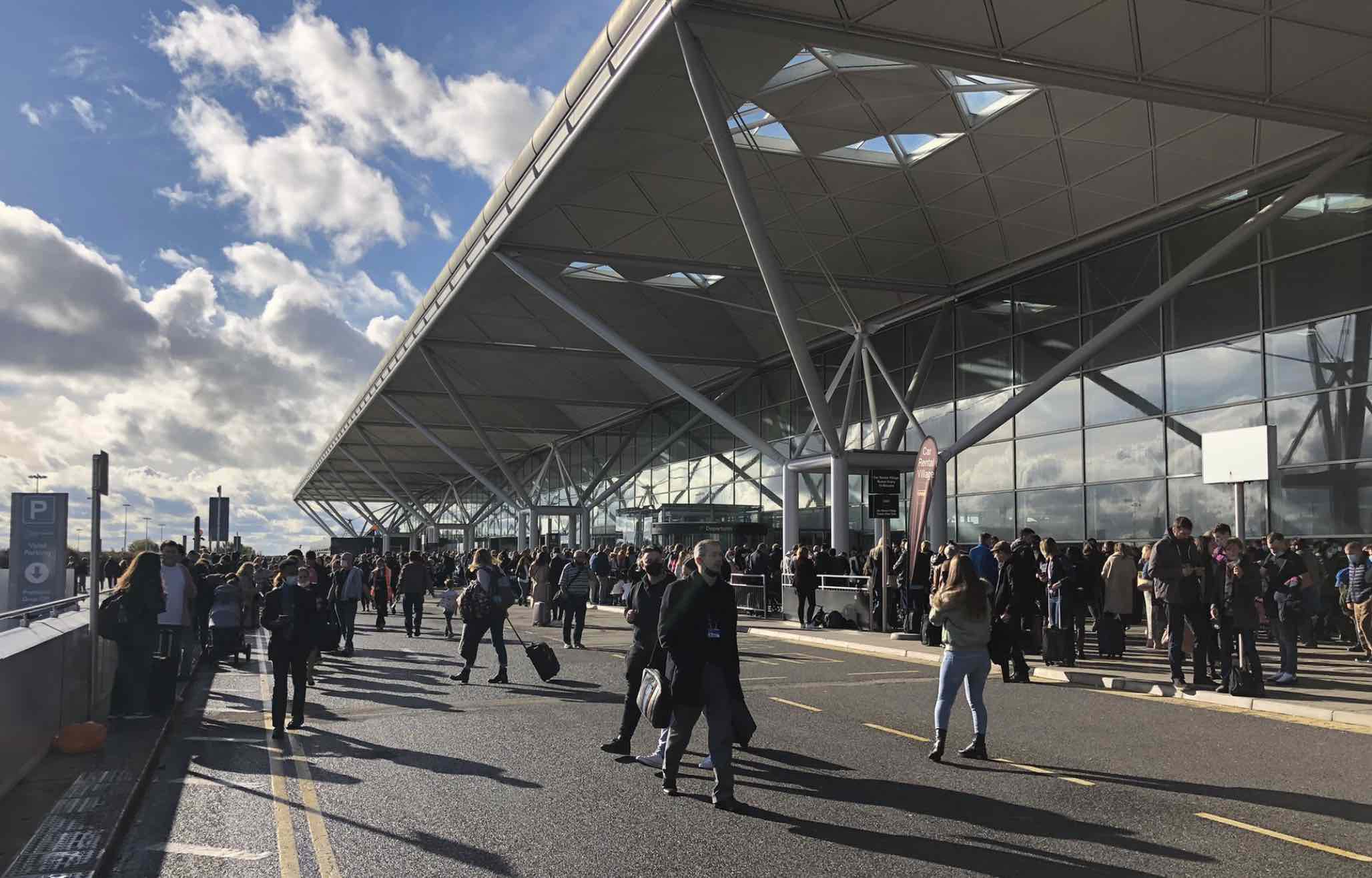 Passengers At Stansted Airport Have Been Evacuated Following Reports Of A 'suspicious Package In The Terminal