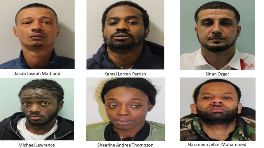 Four People Have Been Jailed For More Than 60 Years In Connection With A Shooting In Leyton In 2017 Where Two People Were Shot, Having Been Caught In The Cross-fire
