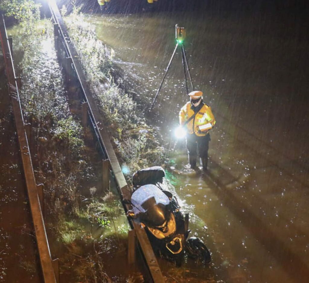 Police Are Renewing Their Appeal For Witnesses To Contact Than After A Motorcyclist Died On The M23 ; A 55-year-old Man From Worthing, Was Arrested For Drug-driving