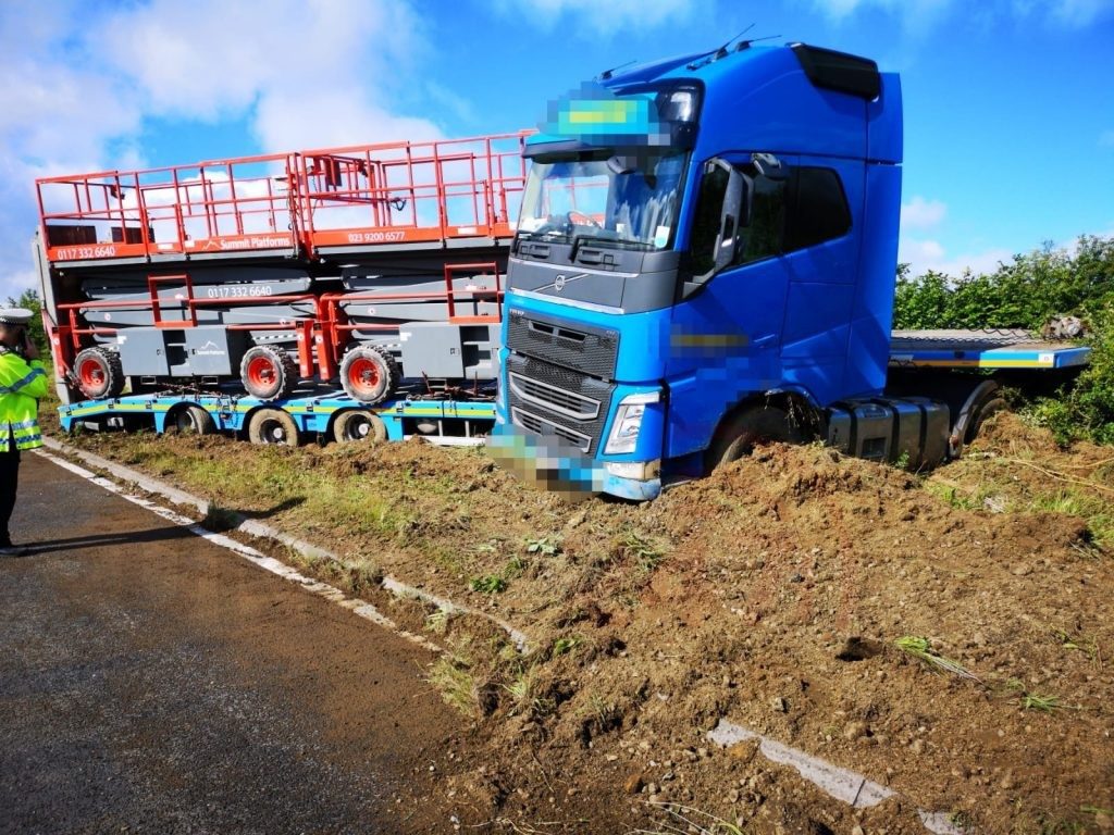 UPDATED A3 closed following lorry Collision