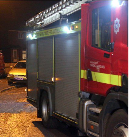 Fire Rips through Christchurch Property