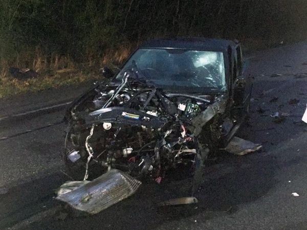 Two Drivers Left with Serious Injuries after Four Vehicle Pile up in Basingstoke
