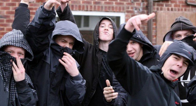 Police crack down on out of Control  Chavs in Havant
