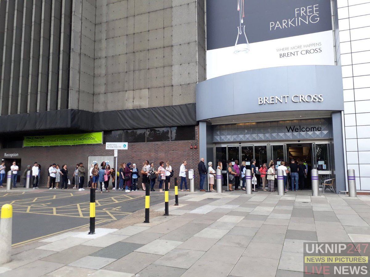 Brent Cross Shopping Beef up Security as Terror threat level been raised to critical