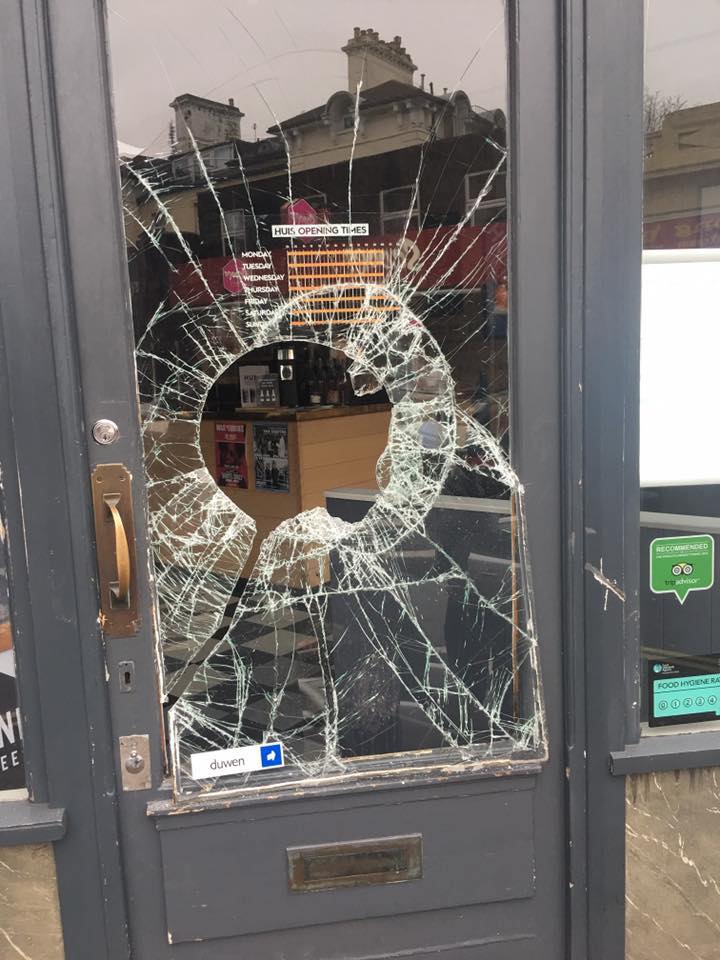 Second Southsea Cafe  Burgled And Ransack