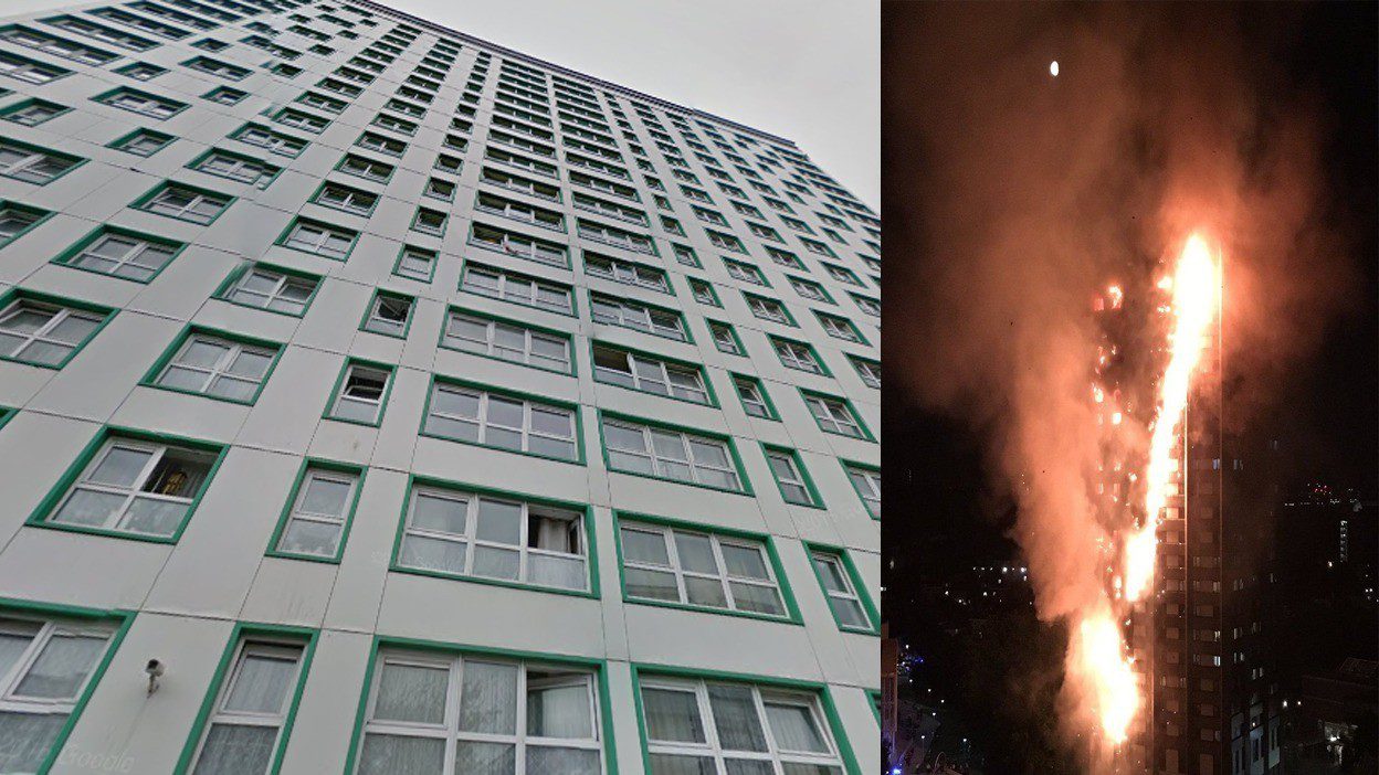 Two Towers in Portsmouth found to have same Clad as Grenfell