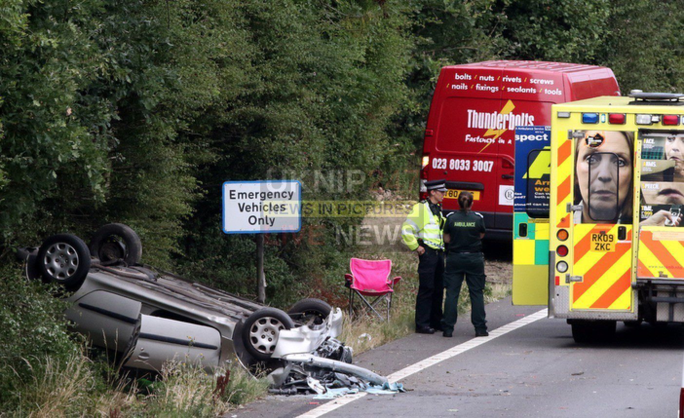 A27 Overturned Vehicle causes major delays