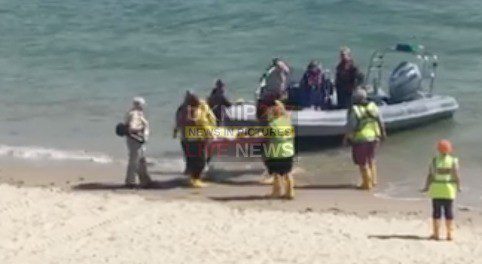 Multi Agency Rescue involving a Commercial Fishing Boat near Hayling Island