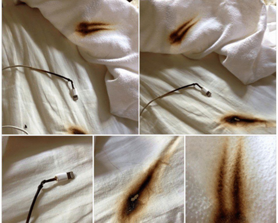 Mum releases Pictures after averting a House Fire