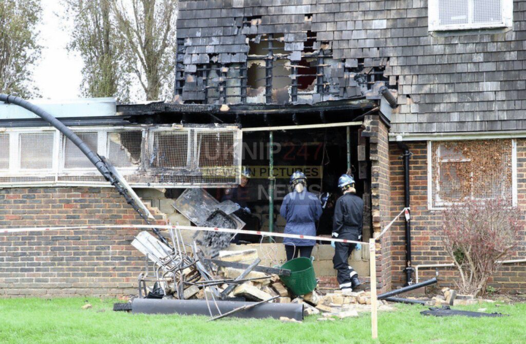 Two Teenagers Arrested after Arson Probe Launched at King George V playing fields Cosham
