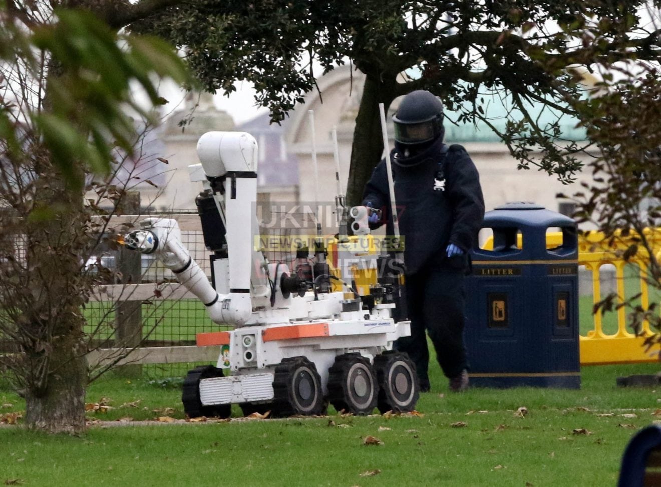 Explosion in Bin Closes off Southsea Common in Portsmouth