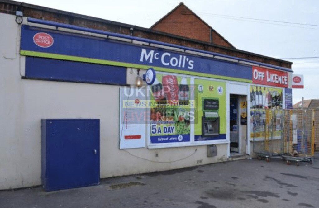 Armed Robber Wearing Halloween Mask holds up  Mccoll’s in Totton