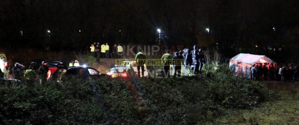 Fifty Police Officers Shut Down Illegal Rave Attended By 300 People In Reading  After Two-hour Stand-off