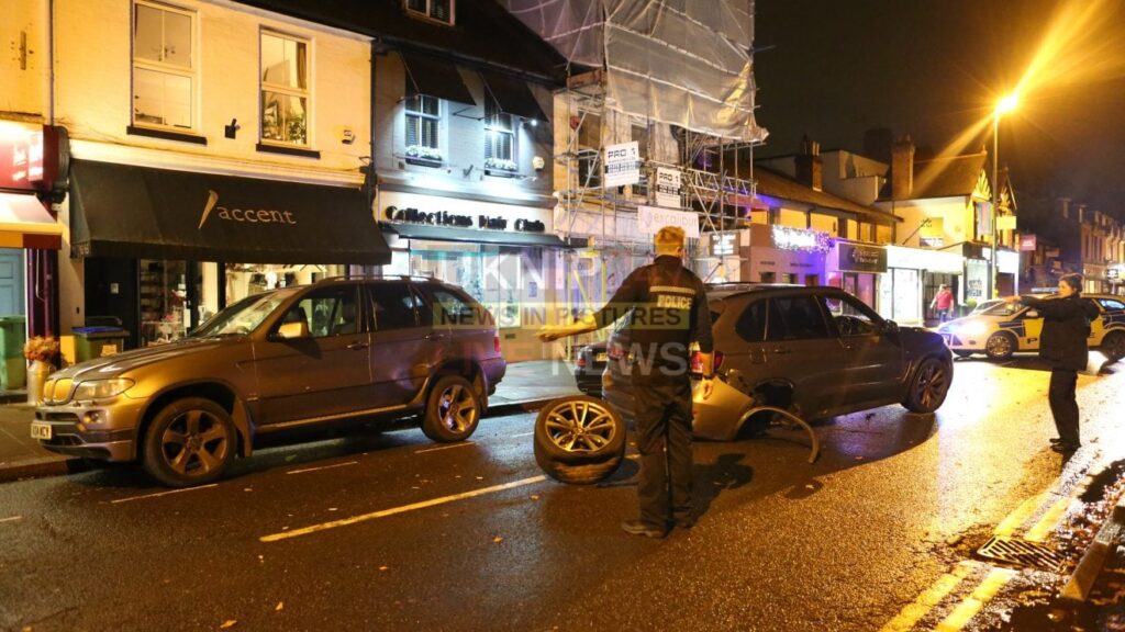 70k Prestige Bmw X5 Written Off Following Three Vehicle Collision In Weybridge