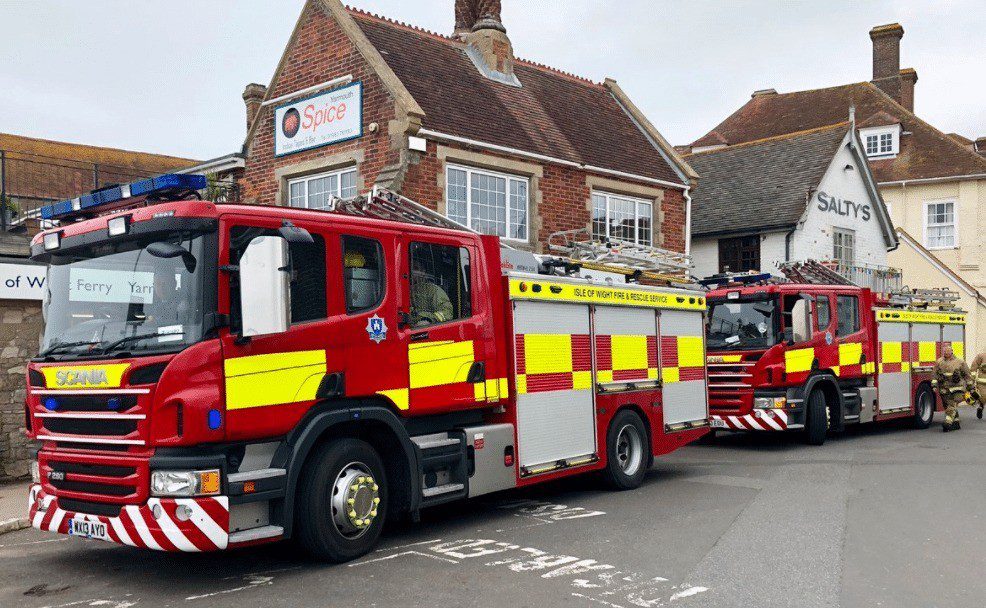Fire Crews Called To Wightlink Terminal In Yarmouth
