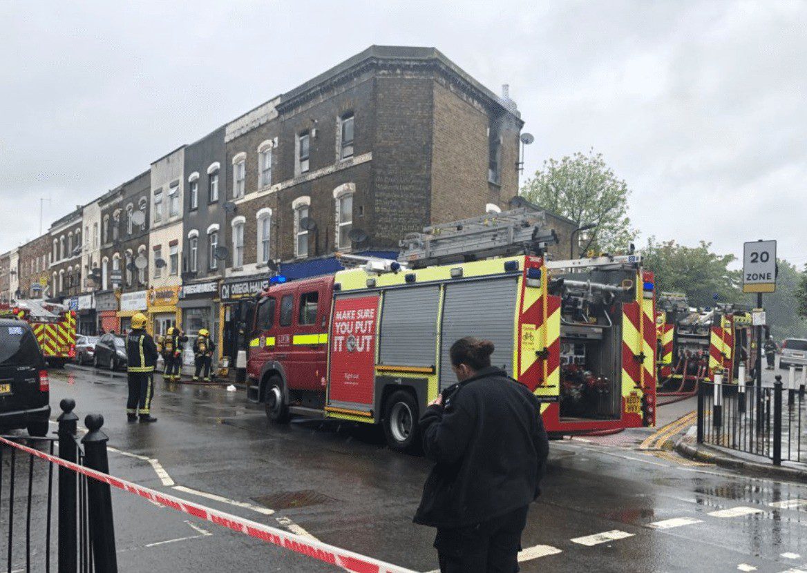 Fire Crews Called to Tackle Blaze in Tottenham