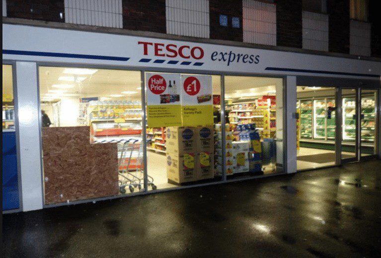 Two Arrested following Tesco Burglary