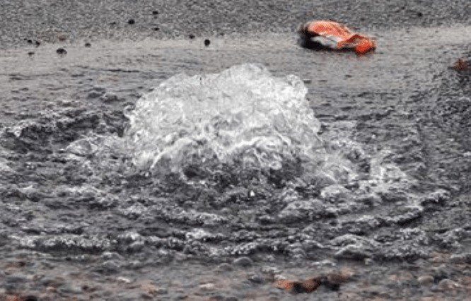 Burst Water Pipe Causing Low Pressure  or No Water  in Ryde