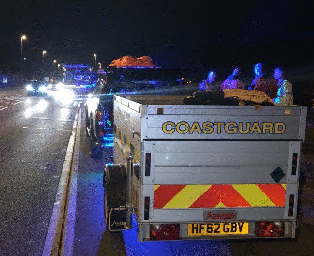 Major Emergency Call out  following two  incidents in Portsmouth  Harbour Water