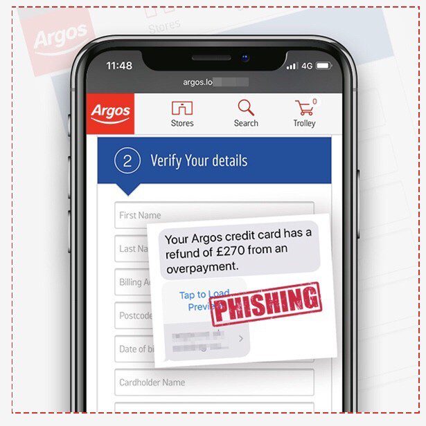 Watch Out For These Fake Argos Texts Offering Refunds