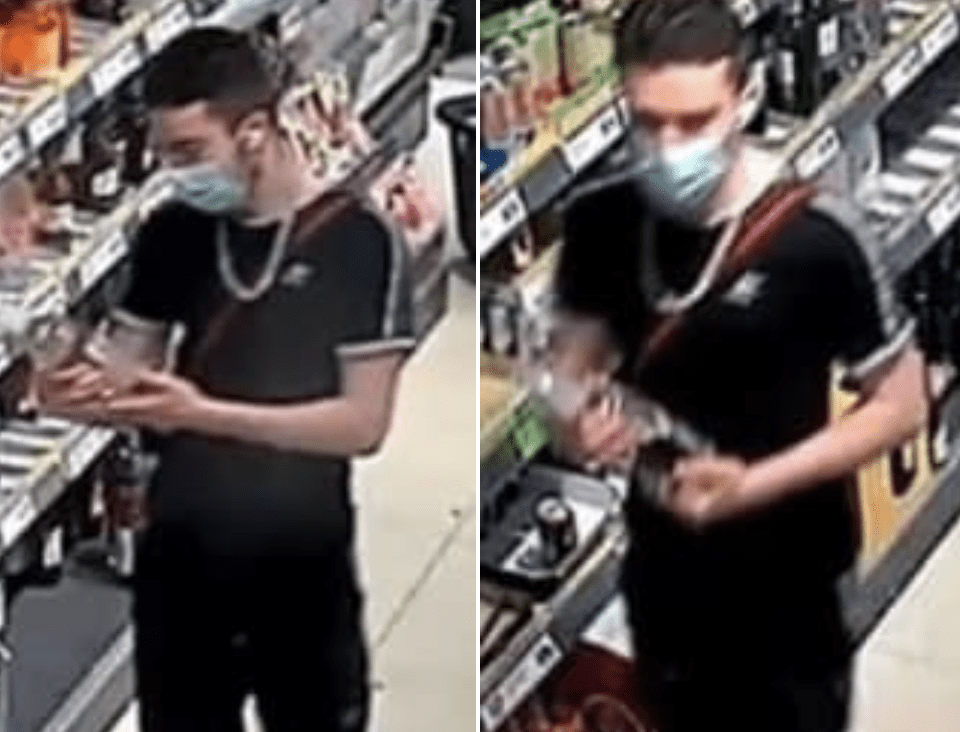 Police Have Released Cctv Images Of A Man They Would Like To Speak To Him In Connection With An Assault That Took Place At The Lidl Store On Victoria Road, Woolston