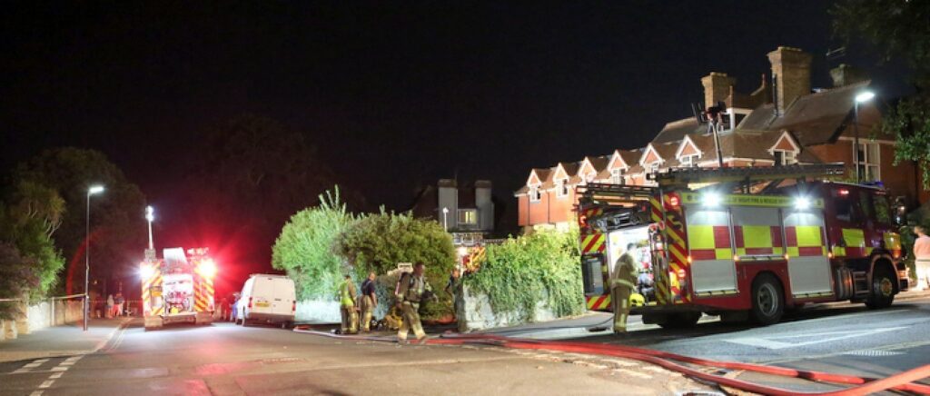 Fire Crews Abandon Birthday Party To  Attend Care Home  A Blaze  Sandown