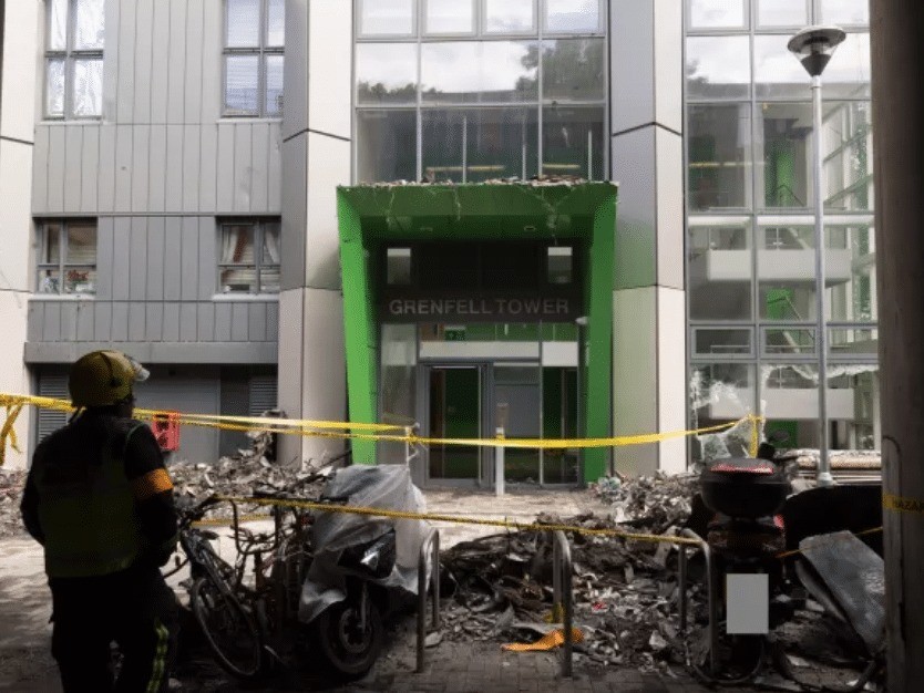 Breaking News:woman Arrested On Fraud Offences Relating To Grenfell Tower