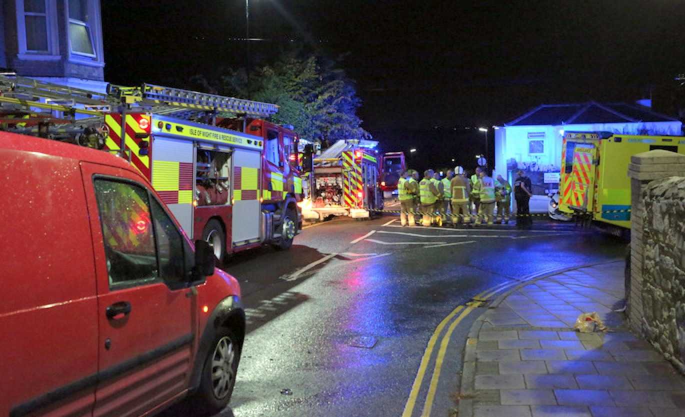 BREAKING NEWS: Emergency Services called to Ryde After Car Ploughs into wall