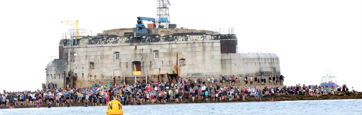 Over 4,000 People walk the Fort Walk in Bembridge