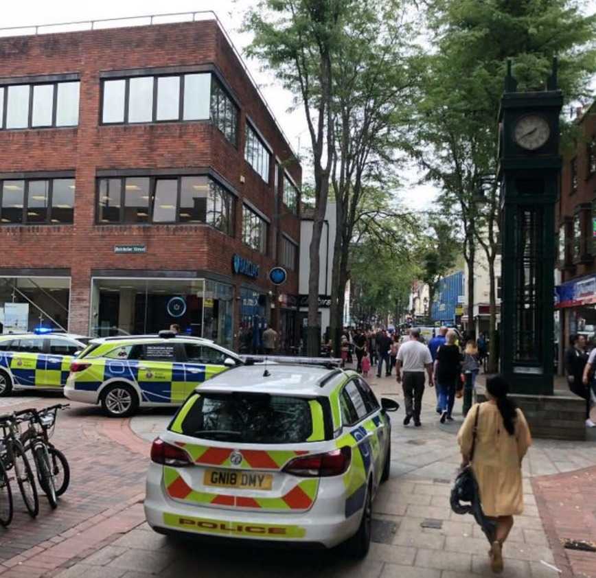 Large Police Presence in Chatham Town Centre Following Fight