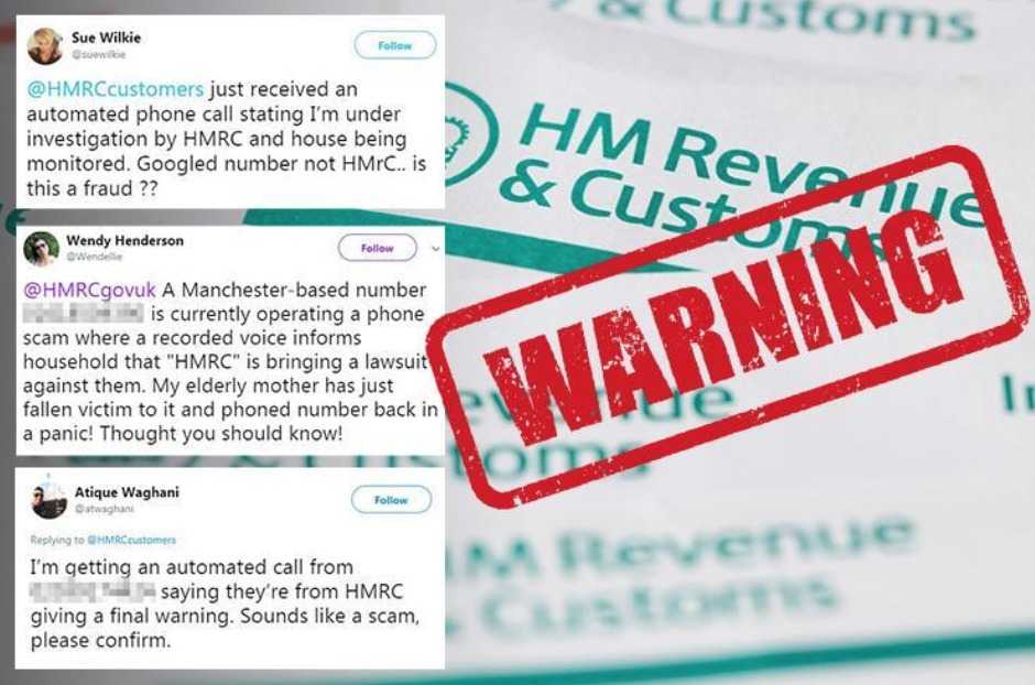 Warning regarding telephone calls and messages from fraudsters