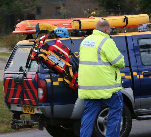 Needles Coastguard Scramble  After Lifebuoy Light  Found