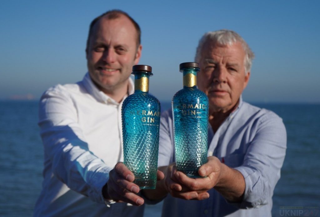 Isle Of Wight Distillery  Announce New Mermaid Gin Bottle