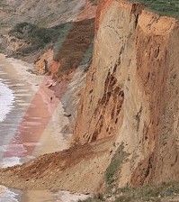 Rocks Come Crashing Down In Sandown Bay