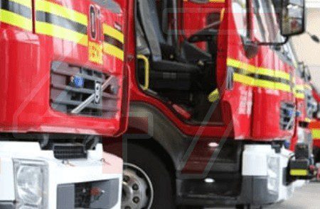 Three vehicles destroyed by fire