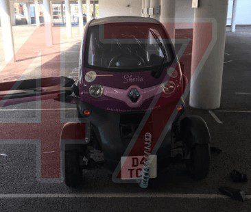 Mindless Vandals Target Vehicle In Eastleigh