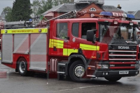 Hgv And Vehicle Carnage On The A3 Near Guildford
