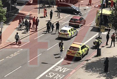 Serious collision in Brixton