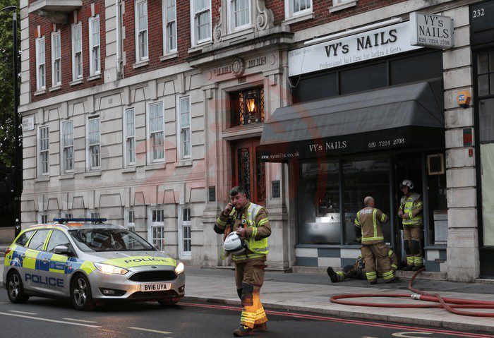 Fire Crews called to tackle fire on Baker Street in London