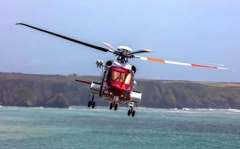 Mayday Off Selsey Bill: Coastguard Helicopter and RNLI Lifeboat Rescue Two from Burning Boat